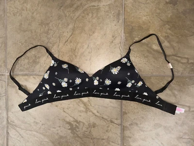 SUJETADOR VICTORIA'S SECRET WEAR WHERE INALÁMBRICO LIGERAMENTE FORRADO MUJER TALLA 34D Foto 1 de 2