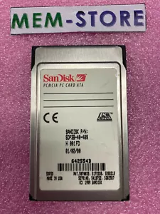 SDP3B-40-489 40MB Approved Flash Memory SanDisk PCMCIA Card ATA, C grade tested - Picture 1 of 2