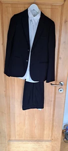 Anzug Gr. 164 Slim in schwarz Marke G.Lehmann, sehr guter Zustand - Bild 1 von 3