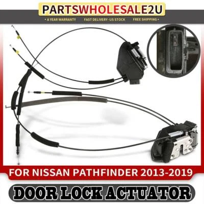 2x Rear Left & Right Door Lock Actuators for Nissan Pathfinder 2013 2014-2019 - Image 1 of 4