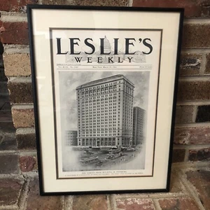 19. März 1903 gerahmte LESLIE'S WÖCHENTLICHE MAGAZIN, Frick Office Building Pittsburg - Bild 1 von 13