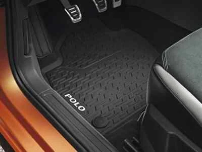 SET TAPPETINI 4 STAGIONI GOMMA VOLKSWAGEN POLO ACCESSORIO ORIGINALE 2G106150082V Foto 1 de 4