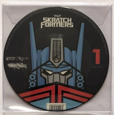 DJ T-Kut Skratch Formers Picture Disc 7 Inch Vinyl Record New 8436022627048 - Image 1 of 4