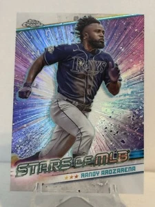 2024 Topps Series 2 - Stars of MLB Chrome #CSMLB-52 Randy Arozarena - Picture 1 of 2