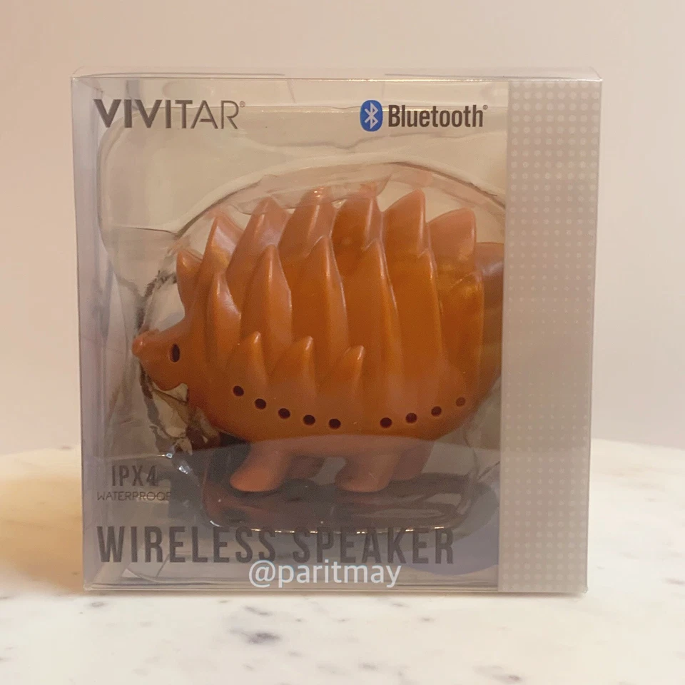 Target Bullseye VIVITAR Hedgehog Shaped Wireless Bluetooth Speaker (NIB) - Image 1 of 1