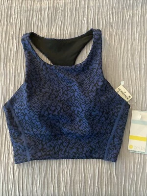 Sujetador deportivo Zella XS Live In espalda deportiva en azul Twilight Wave, almohadillas sin cable $39 Foto 1 de 4