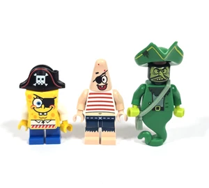 LEGO SPONGEBOB SQUAREPANTS THE FLYING DUTCHMAN 3817 MINIFIGURES PIRATES PATRICK - Picture 1 of 6