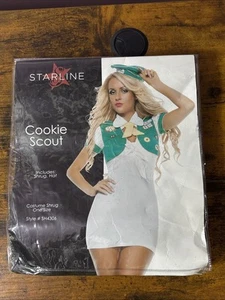 Starline Cookie Scout Shrug and Hat Trashy Scouts Halloween Costume One Size - Picture 1 of 3