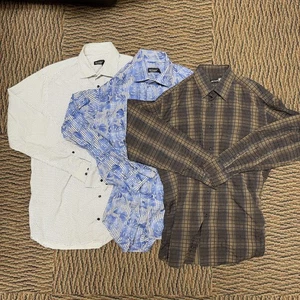 St. Croix Made in Italy Long Sleeve Button Up Lot Medium - Picture 1 of 7