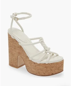 Clare Platform Sandal (Women)Jimmy Choo Heel Size 36 /6 US - Picture 1 of 10