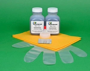 HP 1150 24X Q2624X Zwei (2) Toner Nachfüllset. Made By Easy Patronen Nachfüllpackung - Bild 1 von 1