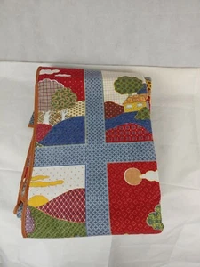 Vintage House/Nature Bed Sheet Made In Spain 84" by 97" - Picture 1 of 8