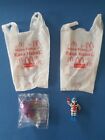 McWave Party  2 vintage 1999 McDonald's Malaysia toys and meal bags