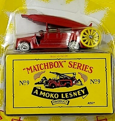 Matchbox #9  FIRE ENGINE NOS Fixed Ladder based on 1948 Dennis F.2 Fire Eng,  k2 - Image 1 of 3