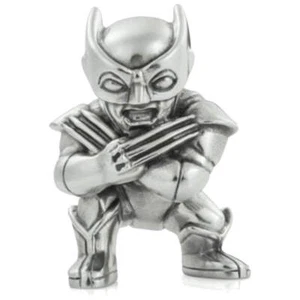 Royal Selangor Mini figura de Wolverine de peltre de la colección Marvel acabada - Imagen 1 de 1