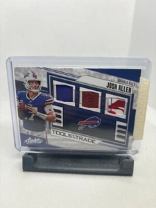 Panini Absolute 2023 - Tools of the Trade Triple Josh Allen #TOTT-JA/249 (MEM) - Imagen 1 de 2