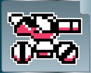 TANK CAR from BLASTER MASTER Vinyl Decal #1 Car Truck Laptop Sticker - Picture 1 of 1