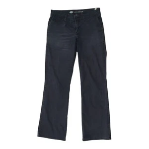 Pantalones de trabajo Dickies para mujer azul marino corte boot | Ropa de trabajo vintage pantalones chinos de colección - Imagen 1 de 3
