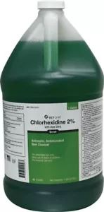 VetOne Chlorhexidine 2% Scrub w/ Aloe Vera Professional Veterinary Scrub Gallon - Picture 1 of 1