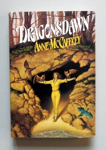 DRAGONSDAWN ANNE MCCAFFREY 1988 BC HC/DJ DEL REY - Picture 1 of 5