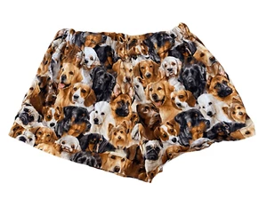 Girls Puppy Pajama Shorts Dogs Size 4 Sleepwear Boxers - Picture 1 of 8