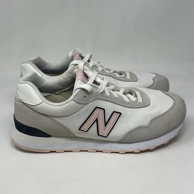 New Balance 515 V3 Sneakers Shoes Womens 10 D Wide White Pink Suede Running - Image 1 of 4