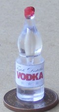 1:12 Scale Bottle Of Vodka Tumdee Dolls House Miniature Pub Bar Drink Accessory