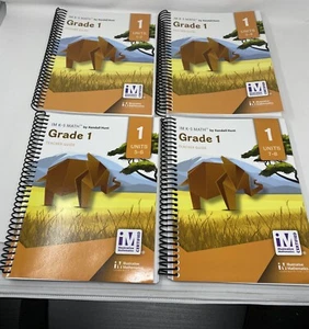 Illustrative Mathematics By Kendall Hunt Grade 1 Teacher Guide Set (SET OF 4) - Picture 1 of 9