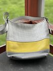 Coach 22412 Legacy Multicolor Perforated Stripe Duffle Crossbody Euc! Msrp $458.