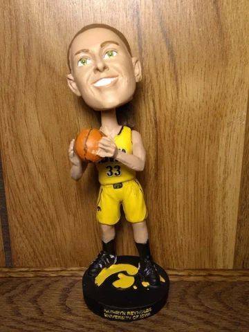 Iowa Hawkeyes KATHRYN REYNOLDS Bobblehead SGA with Original Box Cover