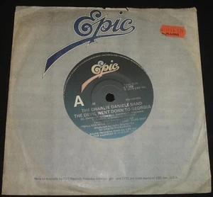 CHARLIE DANIELS BAND - THE DEVIL WENT DOWN TO GEORGIA- EPIC 45 Country Rock - Bild 1 von 1