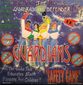 The Quadrasonic Defender GUARDIANS "SAFETY GAME" 1995 Sicherheit Lernspiel  - Bild 1 von 6