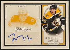 2010-11 PANINI ZENITH - TYLER SEGUIN - NATIONAL TREASURES ROOKIE AUTO - #/99