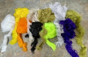 EXTRA LARGE CHOCKLETT'S GAME CHANGER CHENILLE. FLY TYING GAMECHANGERS. 10 COLORS - Picture 1 of 21
