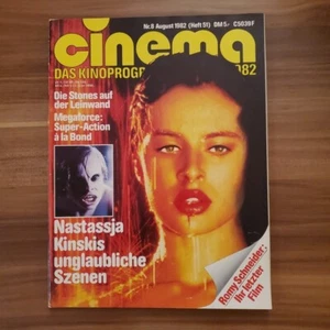Cinema 08/1982, Nastassja Kinski, Kinomagazin, Filmzeitschrift, Inhaltsangabe, ♡ - Bild 1 von 8