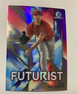Reid Detmers 2021 Bowman Chrome Futurist Futrd Insert Los Angeles Angels - Picture 1 of 6