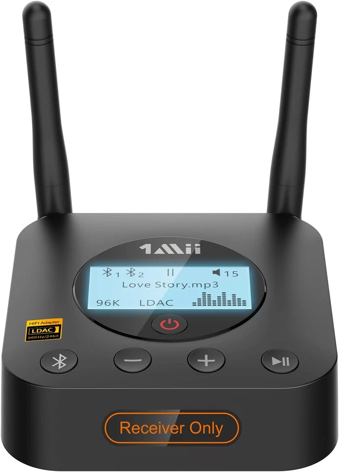 1Mii B06Pro Hi-Fi Bluetooth 5.1 Audio Receiver LDAC Hi-Res Wireless Audio