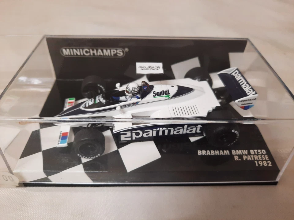 Minichamps Brabham BMW BT50 #2 Riccardo Patrese 1982 1/43 417820002 - Immagine 1 di 2