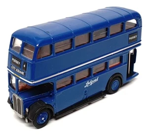 EFE 1/76 Scale PUD4 - AEC Regent D/Deck Bus (Ledgard) Blue - Picture 1 of 5