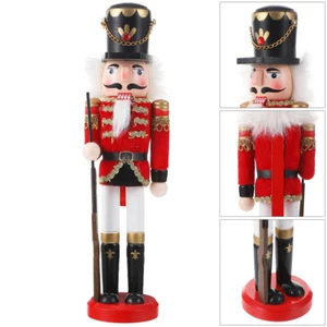 Nutcracker Ornament Office Child Christmas Party Decoration Soldier Sculpture - Picture 1 of 12