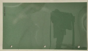 Jaguar Moorland Green showroom Sample on Acetate 10.5." x 6" or 10" x 5" - Picture 1 of 1