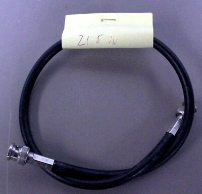 Belden Coaxial Cable BNC Male RF Connectors 21 INCH Audio Video Ethernet Network - Image 1 of 4