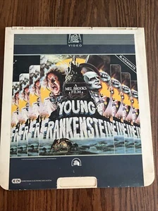 Vintage 1982 Young Frankenstein Mel Brooks CED Laser Disc Laserdisc Gene Wilder - Picture 1 of 10