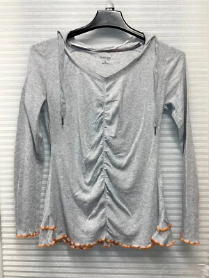 Calvin Klein Performance Womens Quick Dry Long Sleeve Gray Top Hoodie Size XL - Image 1 of 4