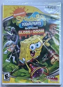 Nintendo Wii Video Game SpongeBob Squarepants Globs Of Doom Sealed Brand New - Picture 1 of 3