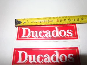 GAS GAS  TRIAL 1993 SNUFF DUCADOS ADHESIVES DUCADOS TRIAL MOTORCYCLES ( BOX 45) - Picture 1 of 3