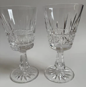 Waterford Crystal Kylemore Water Goblet Glasses 6-3/4" - SET OF 2, Please Read - Picture 1 of 9