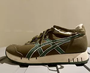 Onitsuka Tiger Runners Brown-Green Size 6 - Picture 1 of 6
