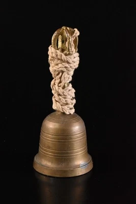 R8937: Utensilios japoneses con forma de cobre BELL usados en Senchado Foto 1 de 4