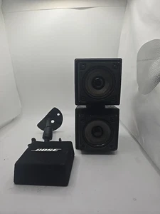 Bose Acoustimass Cube System Swiveling Double Cube Speakers #U4522 (VK) - Picture 1 of 5